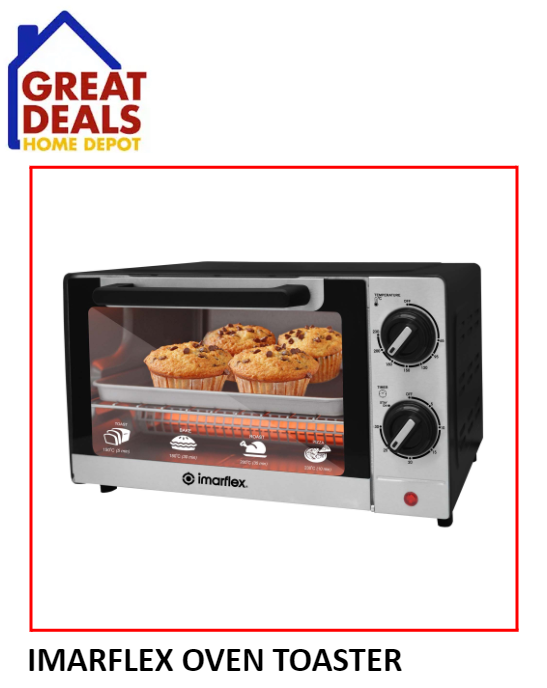 GREAT DEALS IMARFLEX OVEN TOASTER Lazada PH