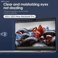 Water☑ปกป้องหน้าจอสำหรับเมมเบรน A2485 MacBook 14/16นิ้วใหม่2021-2023ฟิล์มใสที่ป้องกันน้ำ