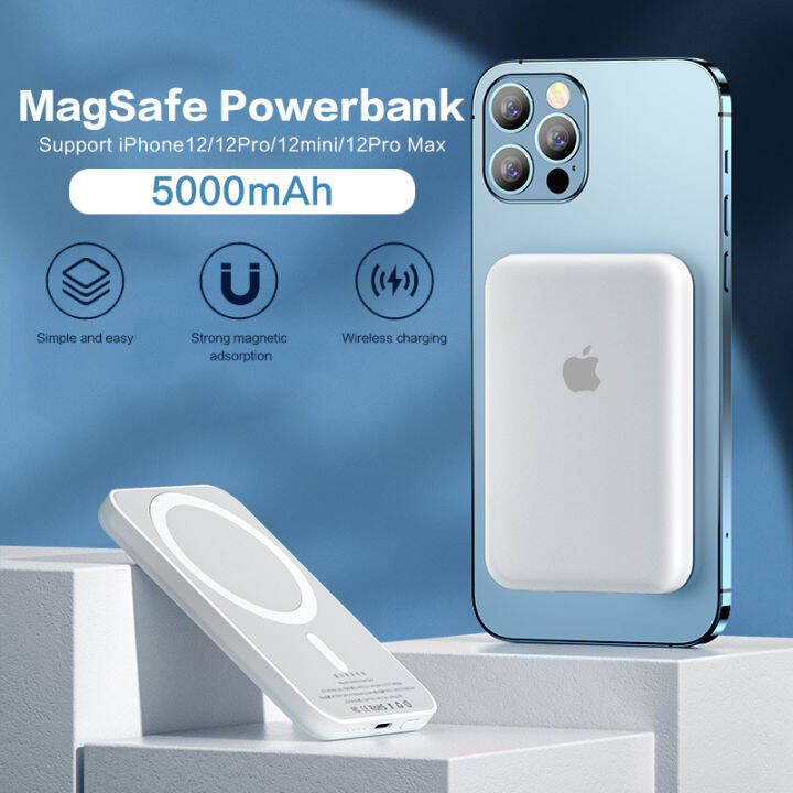 Magsafe power bank Battery Pack wireless charger magnetic powerbank for ...
