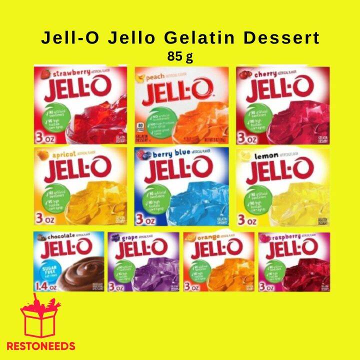 JellO Jello Gelatin Dessert 85 g Lazada PH