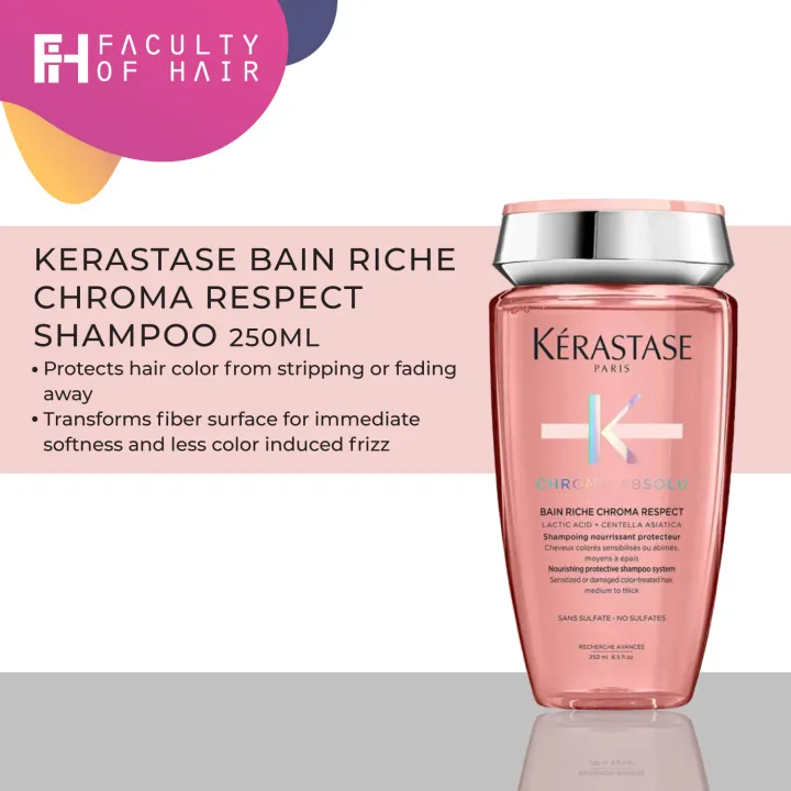 Kerastase Chroma Absolu Bain Riche Chroma Respect Shampoo | Lazada