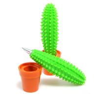 Novelty Creative fashion Potted cactus ballpoint pen school office supplies Gifts for kids free shipping