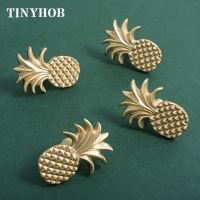 Pineapple shape /Solid Brass Furniture Handles Door Knobs and Handles for Cabinet Kitchen Cupboard Drawer Pulls Home Decor