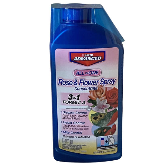 Bayer Advanced All In One Rose & Flower Spray Concentrate 3 In 1