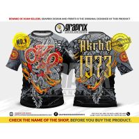 2023 Customized Fashion AKP Akrho 1973 T-shirt Full Sublimation，Contact the seller for personalized customization