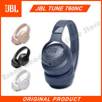 หูฟังไร้สายแบบครอบหูแบบพับได้ JBL Tune น้ำหนักเบา760NC ของแท้พร้อมระบบตัดเสียงรบกวนแบบแอคทีฟ T760NC JBL 4สี