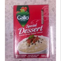 ฟินเวอร์? Callo Special Dessert 500g. (ข้าวขาวสำหรับทำขนมหวาน)มีจำนวนจำกัด