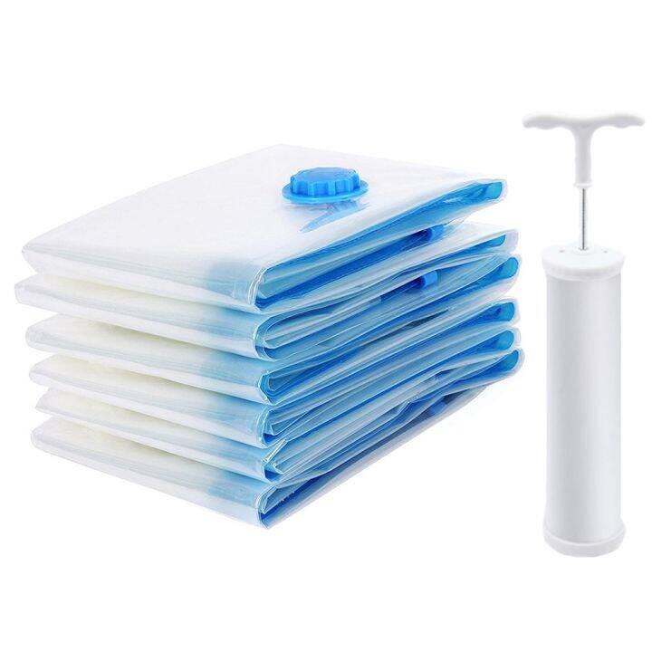 ☢ Jumbo Large Ziplock Vacuum Seal Bags for Bedding Clothes Pillows