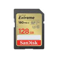 เม็มโมรี่การ์ด_ 128 GB SD CARD (เอสดีการ์ด) SANDISK EXTREME SD UHS-I CARD (SDSDXVA-128G-GNCIN)_