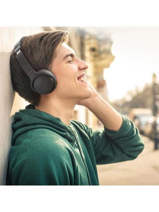 ฝาครอบเบาะรองหูฟังหูฟังสำหรับเล่นเกมระบายอากาศได้ดีสำหรับแขนหูฟังชนิดนุ่มเทคนิคก้าเสียง-s200bt