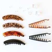 New Fashion Frosted ABS Vertical Banana Clip Women 39;s Twist Hair Claw Ponytail Hairpin Hair Accessories Hairgrip