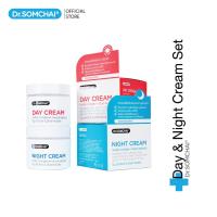 Dr.Somchai Day Cream &amp; Night Cream 40 g. เดย์ครีม &amp; ไนท์ครีม 40 กรัม แพคคู่