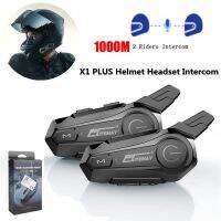 Motorbike Helmet Headset Intercom V5.0 Motorcycle with Handsfree Stereo MP3