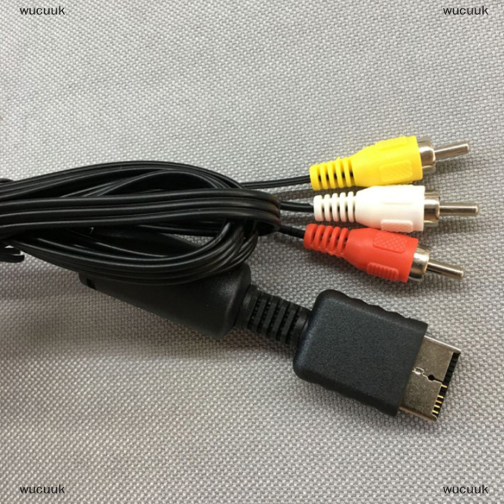 wucuuk-av-video-cable-tv-audio-video-stereo-cable-a-v-ps-ps3สำหรับ-playstation-ps1-ps2-ps3สาย-audio-video-สำหรับ-sony-1-2-3