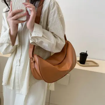 dumpling bag brown 腋下包 Casual sling bag women korean style