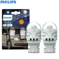 สำหรับ Philips WY21W LED Pro3100 Ultinon T20หลอดสัญญาณเลี้ยวรถสีอำพัน7440ดวง11071AU31B2หลอดไฟตัวชี้วัดด้านหลัง2x