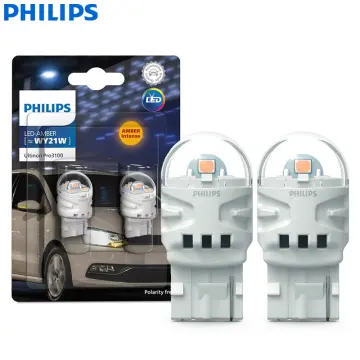 Philips LED T10 W5W 4000K 6000K 8000K X-treme Ultinon Signals LED Lamps  Bright Car Interior Dash Light Reading Doors Bulbs, Pair - AliExpress