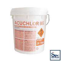 คลอรีนชนิดเกล็ด ACUCHLOR ขนาด 20 กก.