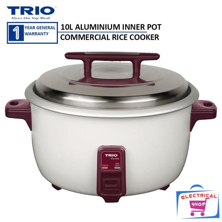 Elba 10L Rice Cooker ECRC-M1026(WH) / ECRCM1026 / Trio 10L Commercial ...