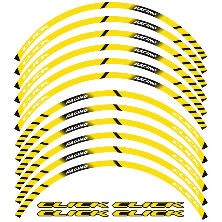 ด้านหน้า14-สติกเกอร์มอเตอร์ไซค์-inch-ดุมล้อยางขอบแถบกาววงกลมสำหรับรถแข่งอุปกรณ์เสริม-click160i-click150i-click125i-สำหรับฮอนด้าคลิก125i-150i-160i
