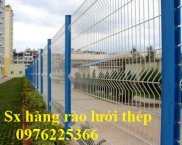 Hàng rào mạ kẽm ,sơn tĩnh điện -Hàng rào lưới thép hàn