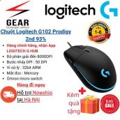 Chuột Gaming Logitech G102 Prodigy 2nd 93  CHÍNH HÃNG Nhận App LOGITECH G