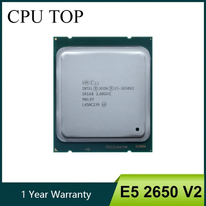 1 Intel Xeon E5 2650 V2 Sr1a8 Cpu 8 Núcleo 2.60Ghz 20M 95W โปรเซสเซอร์ ...