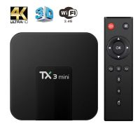 2021 TX3 Mini Smart Box Android 8.1 Amlogic RK3228A 2G 16G 4K H.265 2.4G Wifi Set-Top Streamer Receiver Media Player