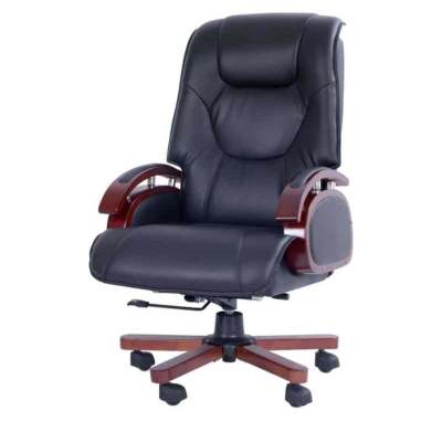 เก้าอี้ผู้บริหารเบาะหนัง ATOM // MODEL : OCLS-301-A ดีไซน์หรู สินค้าขายดีอันดับ 1