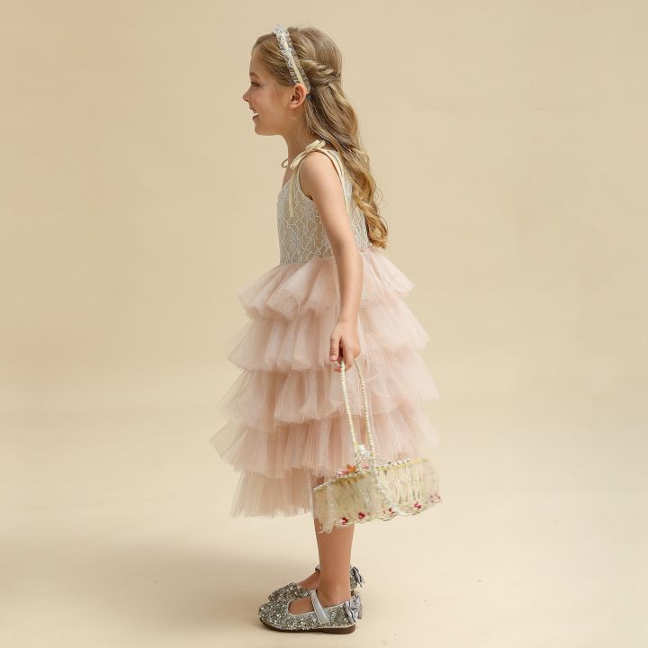 jeansame-dress-งานเลี้ยงวันเกิดใหม่ฤดูร้อนสำหรับเด็กผู้หญิงเด็กผู้หญิง-slingtutuelegant-flowerformal-gown