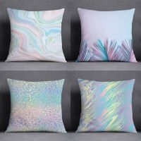 【CW】﹍✖  Bedroom Sofa Car Cushion Cover Pillowcase Color Collection Office