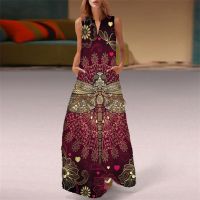 COD DSFGRDGHHHHH Sundress Women Summer Mini Dress Boho Vintage Dress Casual Elegant Slim Dress Beach Fashion Dress