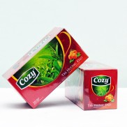 HOÀN TIỀN 6% Trà Đào Cozy túi lọc 25 gói x 2g 50gram BẾP CỦA MẸ ONICI