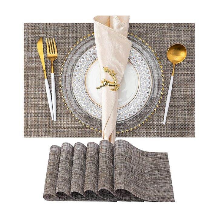 6pcs-placemats-heat-resistant-stain-resistant-anti-water-placemats-for-dining-table-washable-durable-place-mats