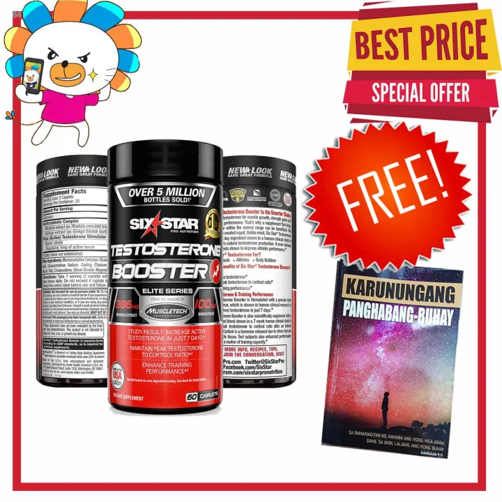 Six Star, Elite Series, Testosterone Booster, 60 Caplets Lazada PH