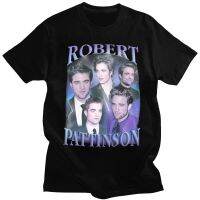 คลาสสิก Robert Pattinson T เสื้อผู้ชายแขนสั้น Vintage Rob Edward Cullen เสื้อยืดฤดูร้อน Tee เสื้อขนาดใหญ่ Tshirt Man