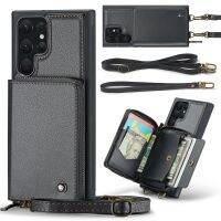 【CC】 Crossbody Wallet  Coverage Cortex Anti-Lost S23 22 21 Ultra Cover