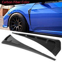 ช่องระบายอากาศบังโคลนหน้าสำหรับ Honda Civic Print Carbon Fiber 10th Gen 2016 ~ 2020