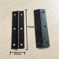 Chinese Black Cabinet Door Luggage Hinge6 Holes DecorFurniture DecorationAntique Vintage Old Style75x24mm20Pcs