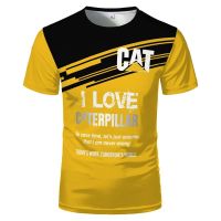 T SHIRT - Cat Caterpillar 3dT Shirt Summer Cartoon Avatar Printed T-shirt Men Shirts Tops Black Cotton Tees Fashion Short Sleeve  - TSHIRT