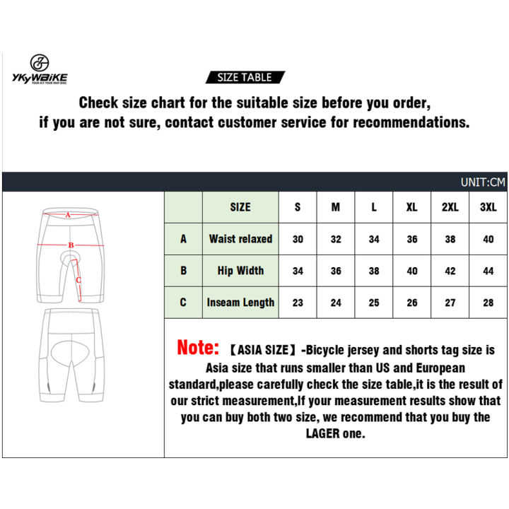 ykywbike-กางเกงขาสั้นสำหรับปั่นจักรยาน-กางเกงขาสั้นปั่นจักรยานเสือภูเขากันกระแทกขาสั้นจักรยานเสือหมอบ