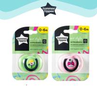 TommeeTippee Closer to Nature Air Style and 1pk  Soother 0-6m with case