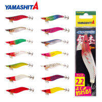 Japan YAMAA plastic simulation wood shrimp size 2.2 color squid octopus blowing tube bait the hook wood shrimp road bait