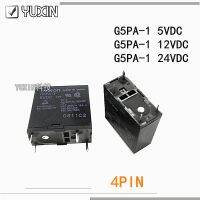 รีเลย์5ชิ้น/ล็อต100% ใหม่ G5pa-1 G5pa-1-12vdc G5pa-1-5vdc G5pa 24vdc 1 12vdc 4pin 5a 5V 12V 24V