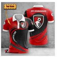 AFC Bournemouth Logo Edition Polo Shirt V2-(online contact for free customization) - NO345225D