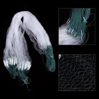 Single Layer Fishing Net Portable Fish Mesh Hole Floating Fishing Layer Single Fiber Net Monofilament Net Chemical Durable Y4C9