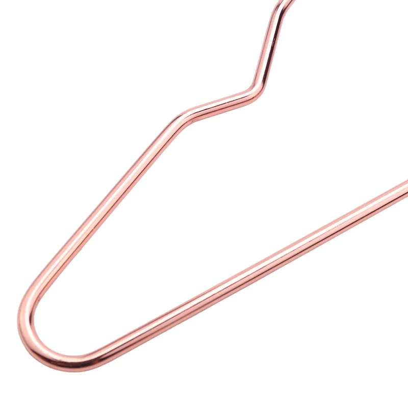 Adult Plastic Hangers: Metallic Gold Heavy Duty 17 Inch Dress