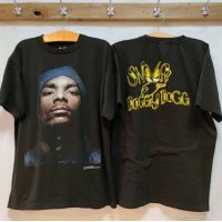 เสื้อยืดผ้าฝ้าย SNOOP Dogg สวยๆ วินเทจ สายฮิปฮอป สกู๊ปด๊อก ห้ามพลาดน้าS-3XLการพิมพ์