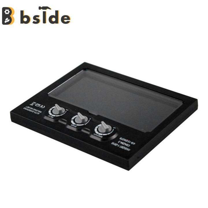 Bside Kacamata Las Filter Gelap Otomatis, Masker Mata Helm Lensa Tenaga