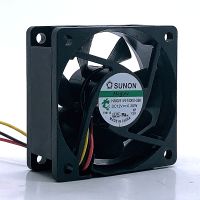 2pcs Sunon HA60251V4-1000U-G99 60mm 6025 60X60X25mm 12V 0.36W Maglev Low Power Mute Silent Low Noise Cooling Fan